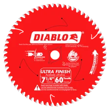 7-1/4" 60 Tooth Ultra Finish Saw Blade