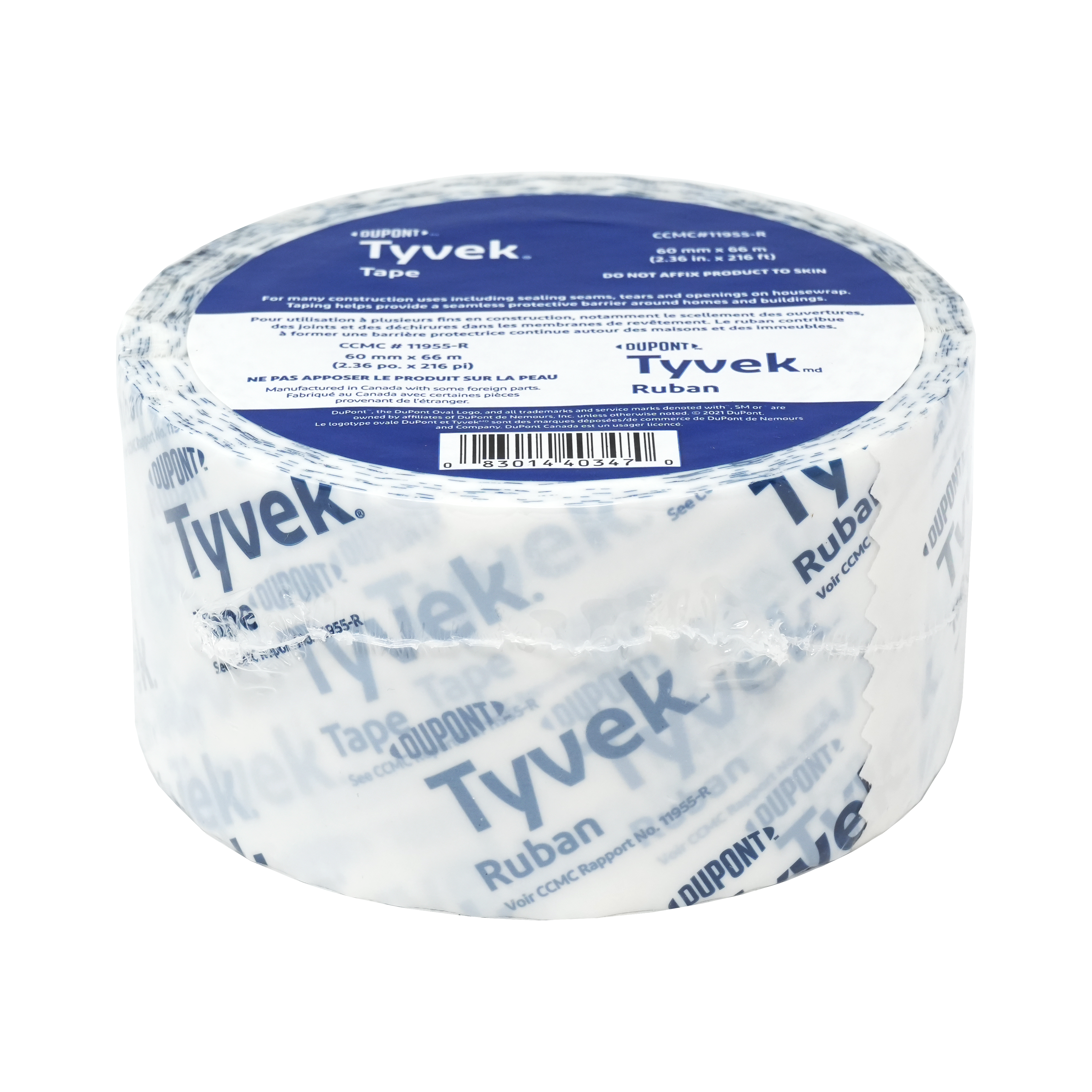 60MMx66M Dupont Tyvek Tape