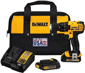 20V Compact Lithium Ion Drill Driver Kit