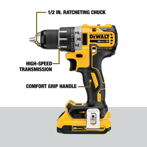 20V 1/2" Drill and Driver Kit (2.0AH)