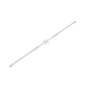 Regal Narrow Round Pickets, White