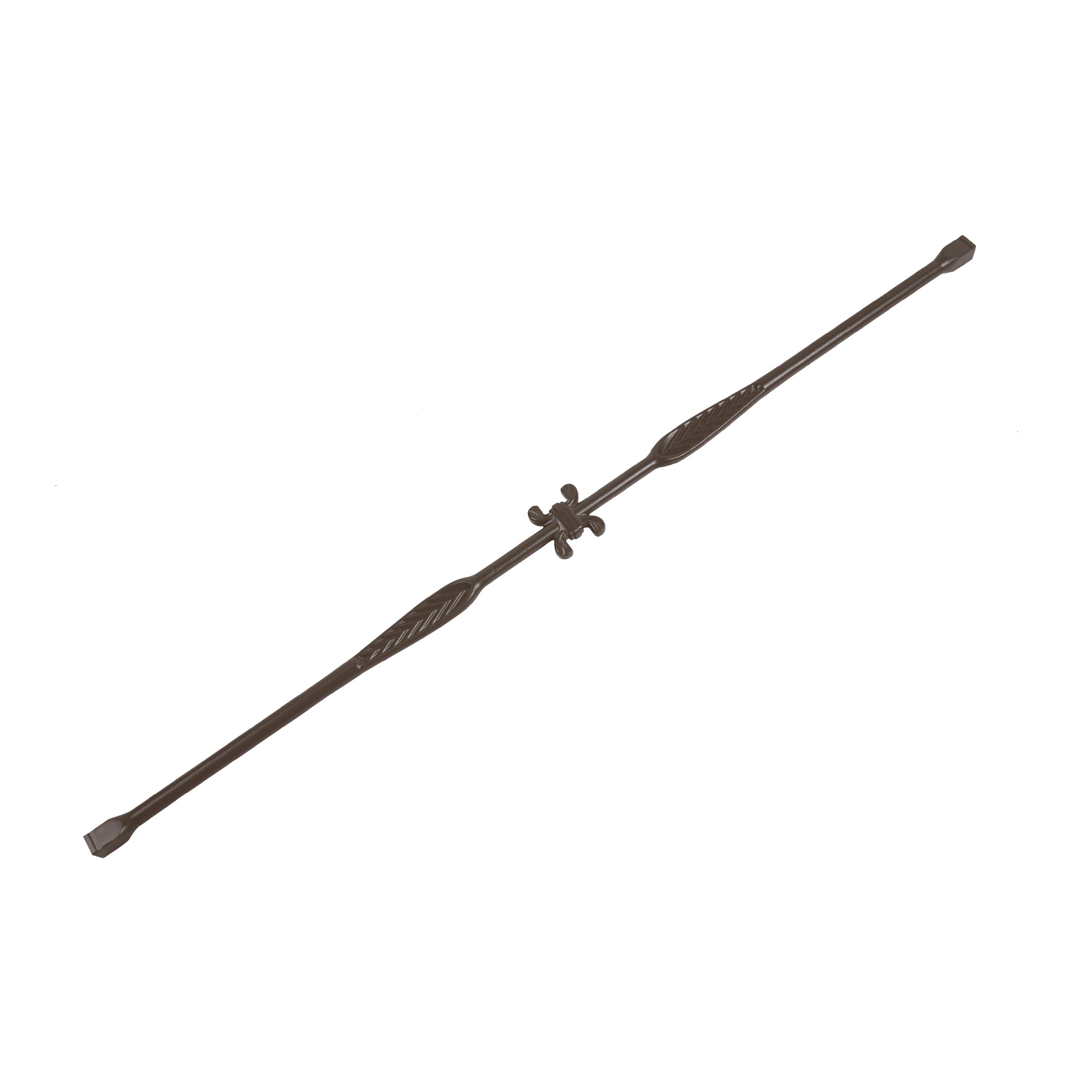 Regal Narrow Round Pickets, Bronze