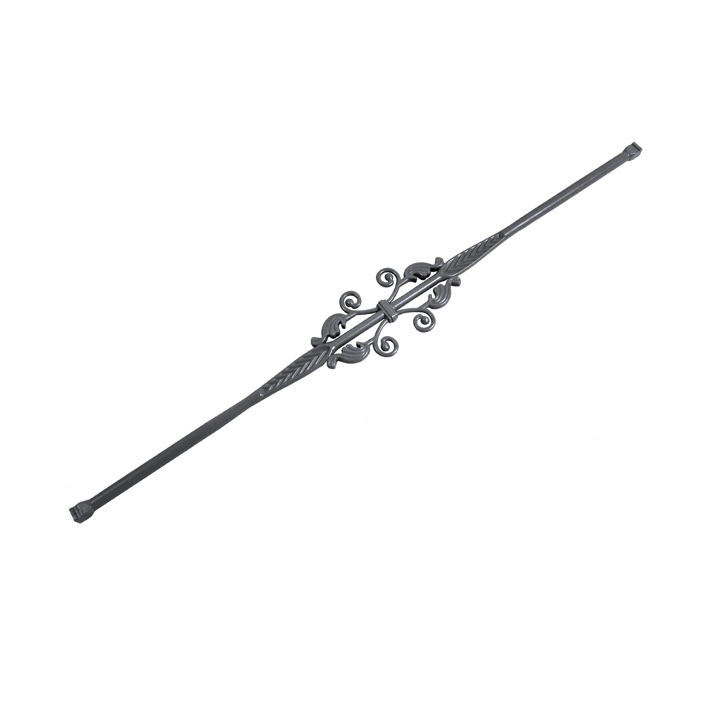 Regal Wide Decorative Pickets, Titanium Slate