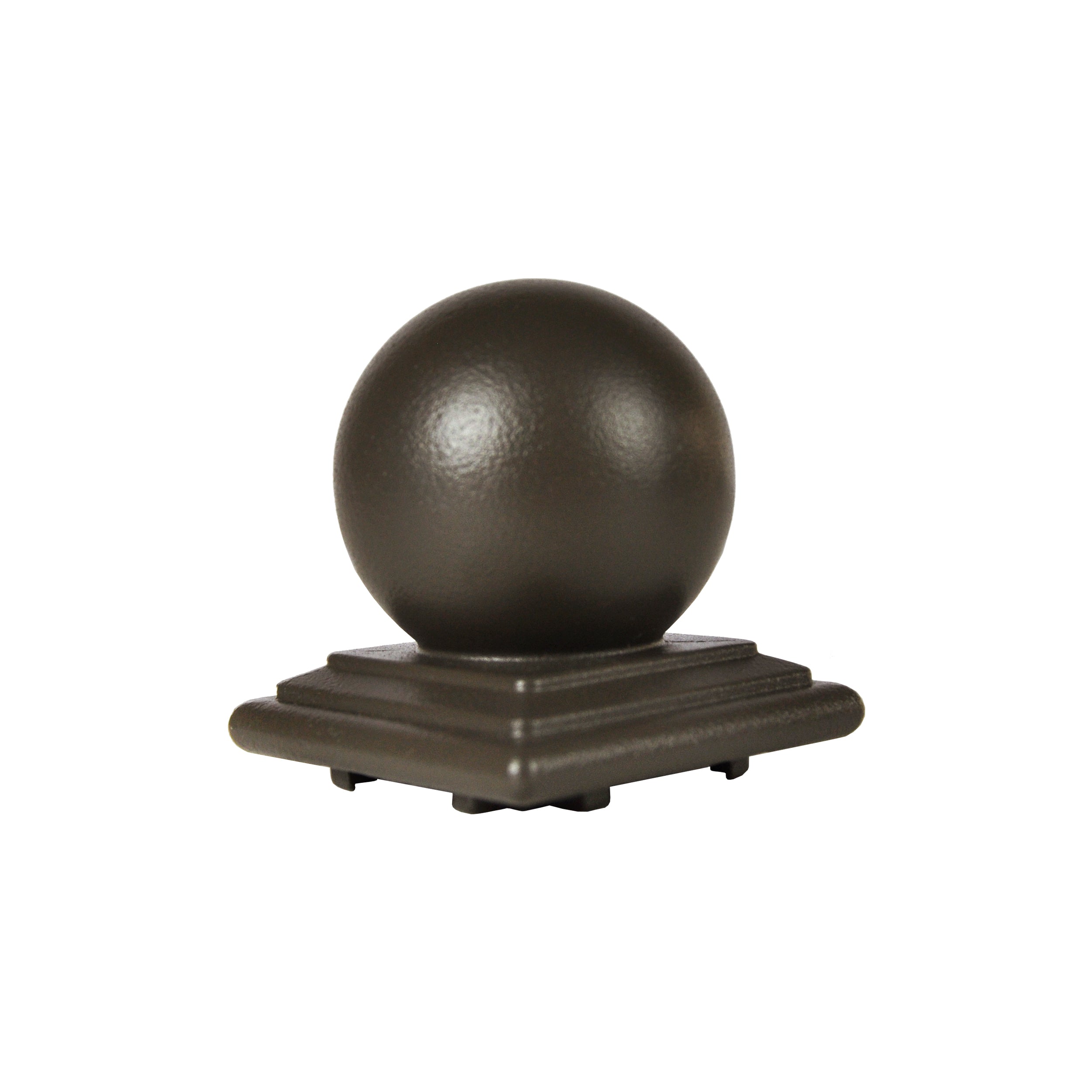 Regal Post Cap Pyramid, Bronze