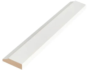 3/8" x 1-3/8" Medium Density Fibreboard Primed Stop Moulding, by Linear Foot