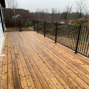 Steel Railing Panel 34" X 72" Nuvo Iron