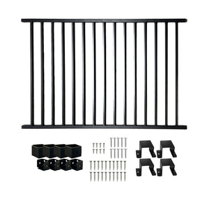 Steel Railing Panel 40" X 72" Nuvo Iron