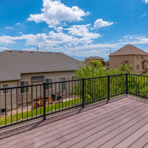 Steel Railing Post 2" x 2" x 44" Nuvo Iron