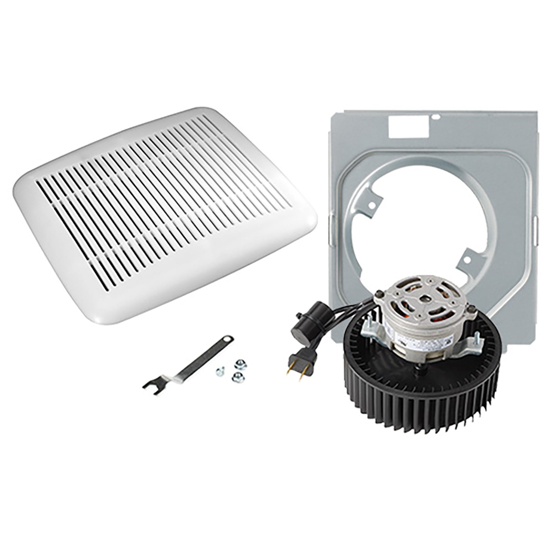 Broan-NuTone® 60 CFM Bathroom Fan Upgrade Kit, 3.0 Sones Broan Bathroom Fan