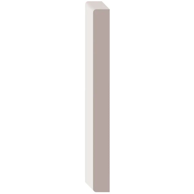 Primed MDF Eased One Edge Moulding - 1/2" x 5-1/2" x 16'