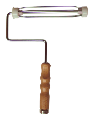 Roller Cage Frame Pro Heavy-Duty 5-Wire Wood Handle 240mm