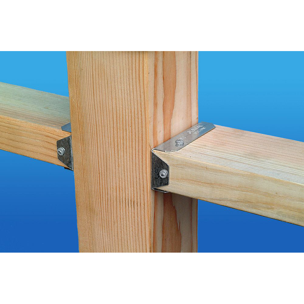Fence Rail Bracket for 2x4, ZMAX® Galvanized
