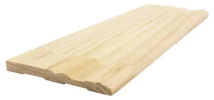 3/8" x 4-1/8" Finger Jointed Pine Colonial Baseboard