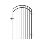 33"x68" Garnet Ornamental Iron Gate for 36" Opening, Black