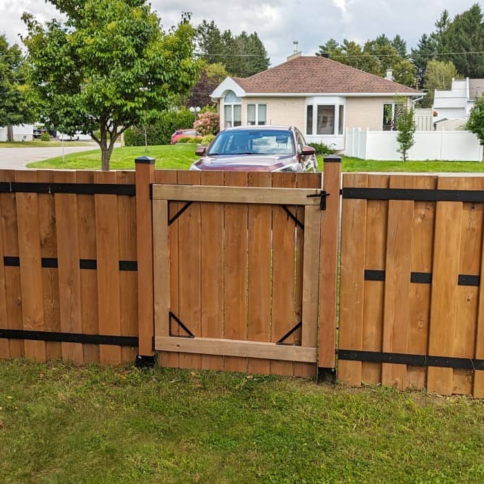 Heavy Duty Gate Kit 11051, Black