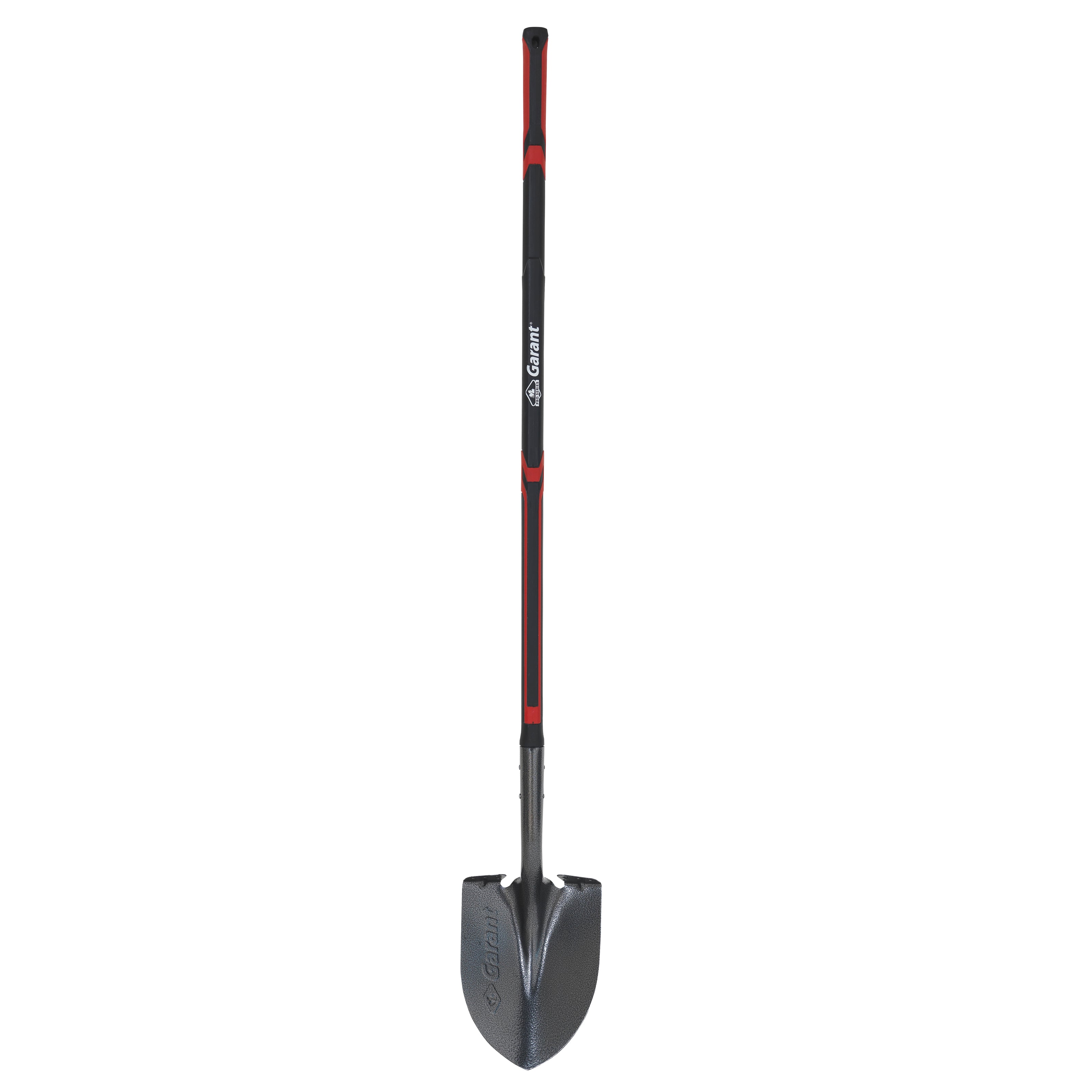 Round point shovel, engineered resin