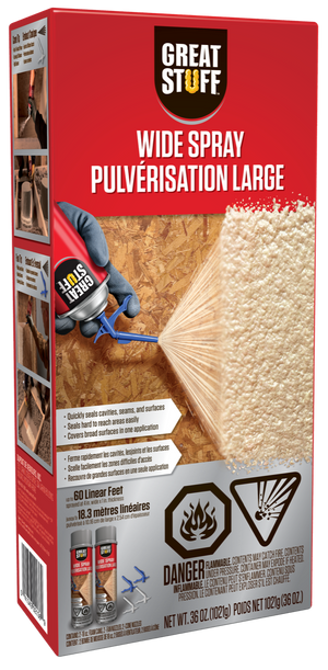Great Stuff Wide Spray (2 Pack) GREAT STUFF Spray Foam