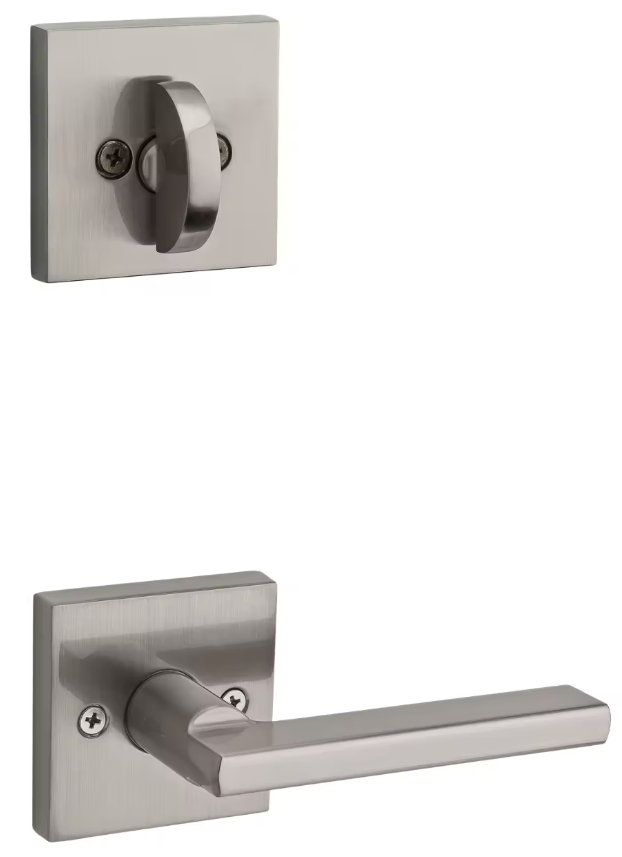 Halifax Lever (Square) and Deadbolt Interior Pack - for Weiser Series ...