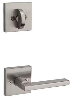Halifax Lever (Square) and
Deadbolt Interior Pack - for
Weiser Series 9771 Handlesets SATIN NICKEL