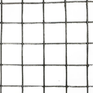 Welded Wire Fence Mesh - 2' x 25' - Galvanized Nuvo Iron