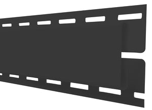 3/4" x 12" Sentry H Channel, Gun Metal Grey