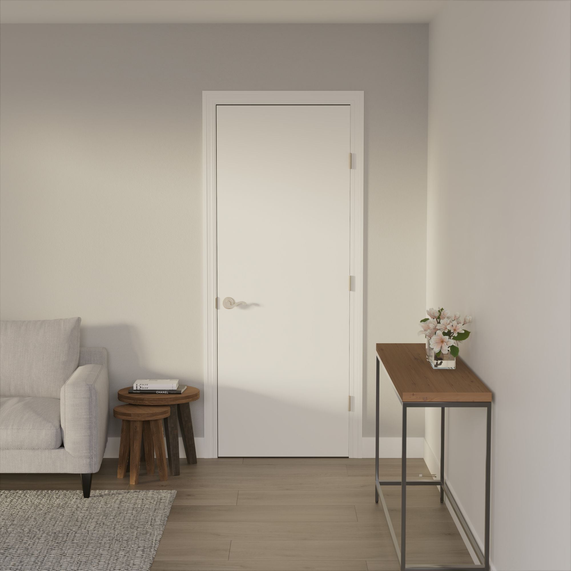 28"X96"X1-3/4" Primed Hardboard Solid Core