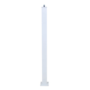 Stair Line Post, White (For 42" Height)