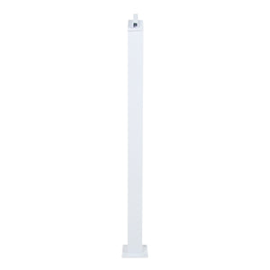 Stair Line Post, White (For 42" Height)