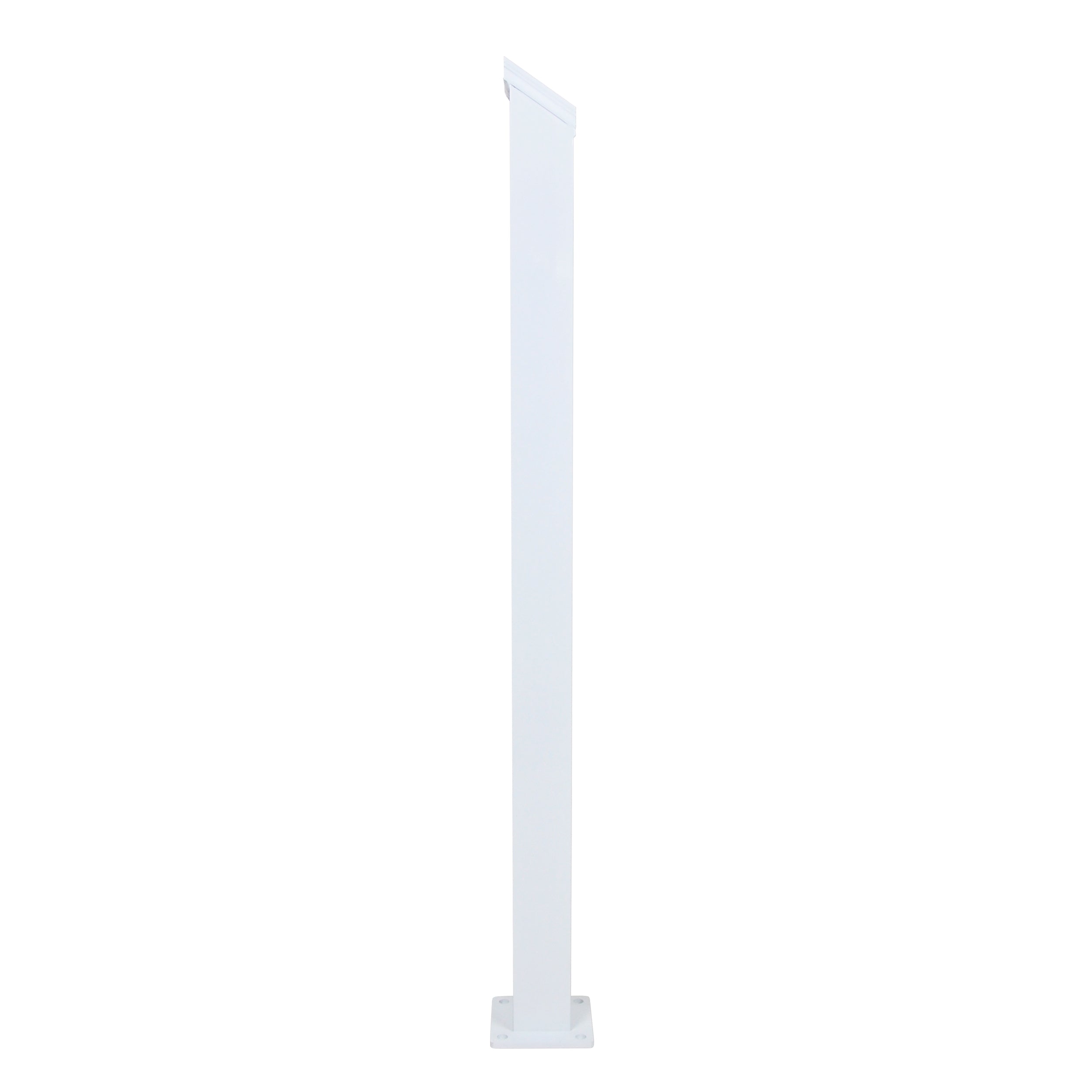 Stair Line Post, White (For 42" Height)