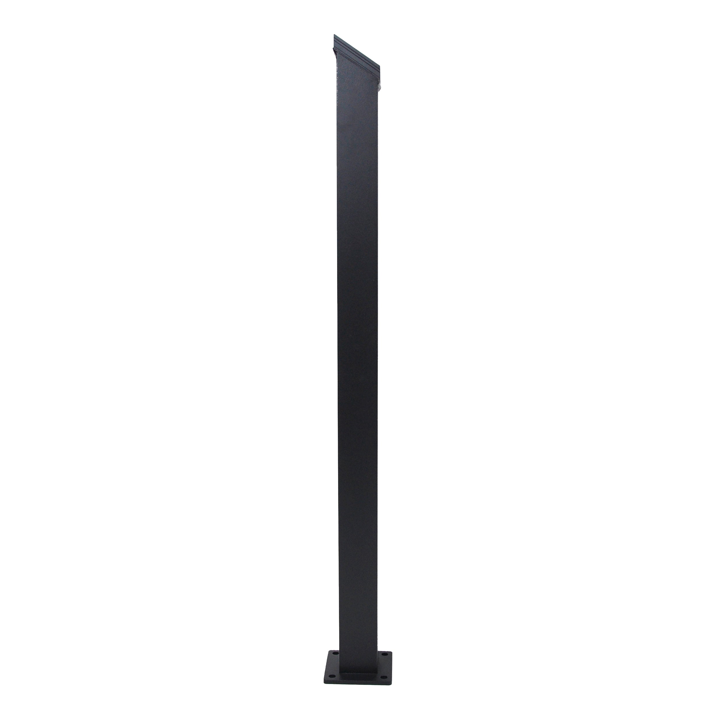 Stair Line Post, Textured Black (For 42")
