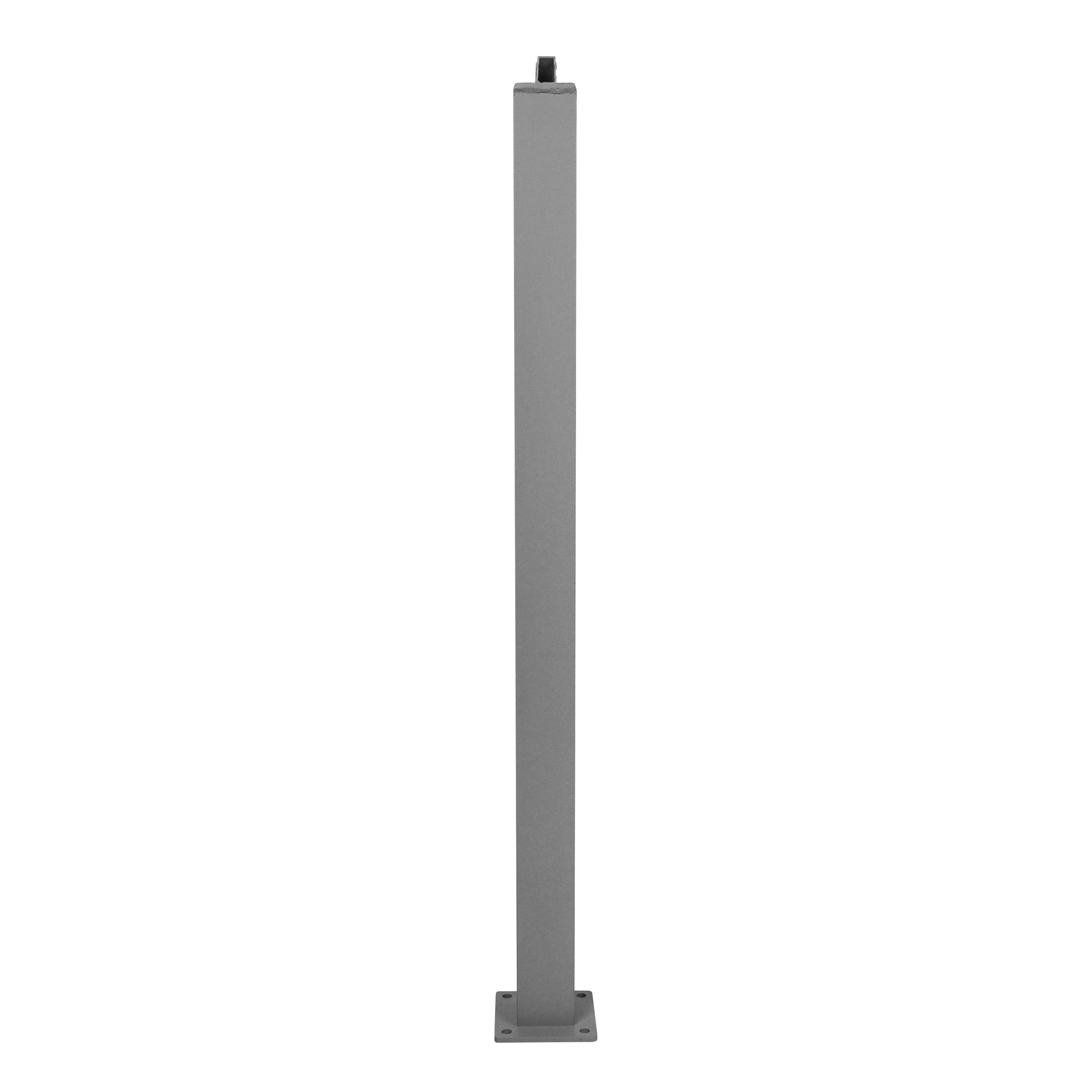 Regal In-Line Stair Post, Titanium Slate