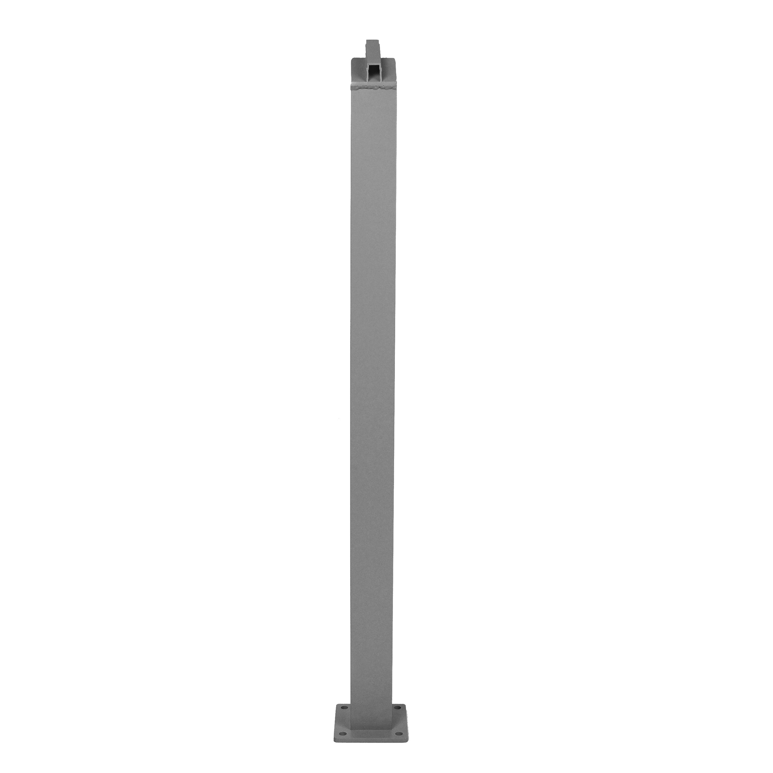Regal In-Line Stair Post, Titanium Slate