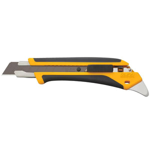 OLFA 18mm Heavy-Duty Auto-Lock UltraSharp Snap-Off Utility Knife 1072198 LA-X