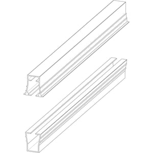 Gasket to Light 6' Glass Section