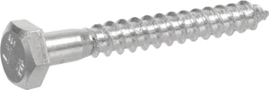 1/4" x 3" Zinc Hex Lag Bolt