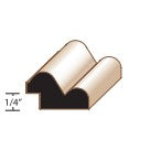 5/8” X 1 1/16” Poplar Bolection Trim