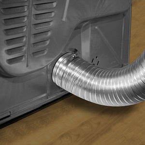 DUCT ALUM SEMI-R 4IN X 8FT