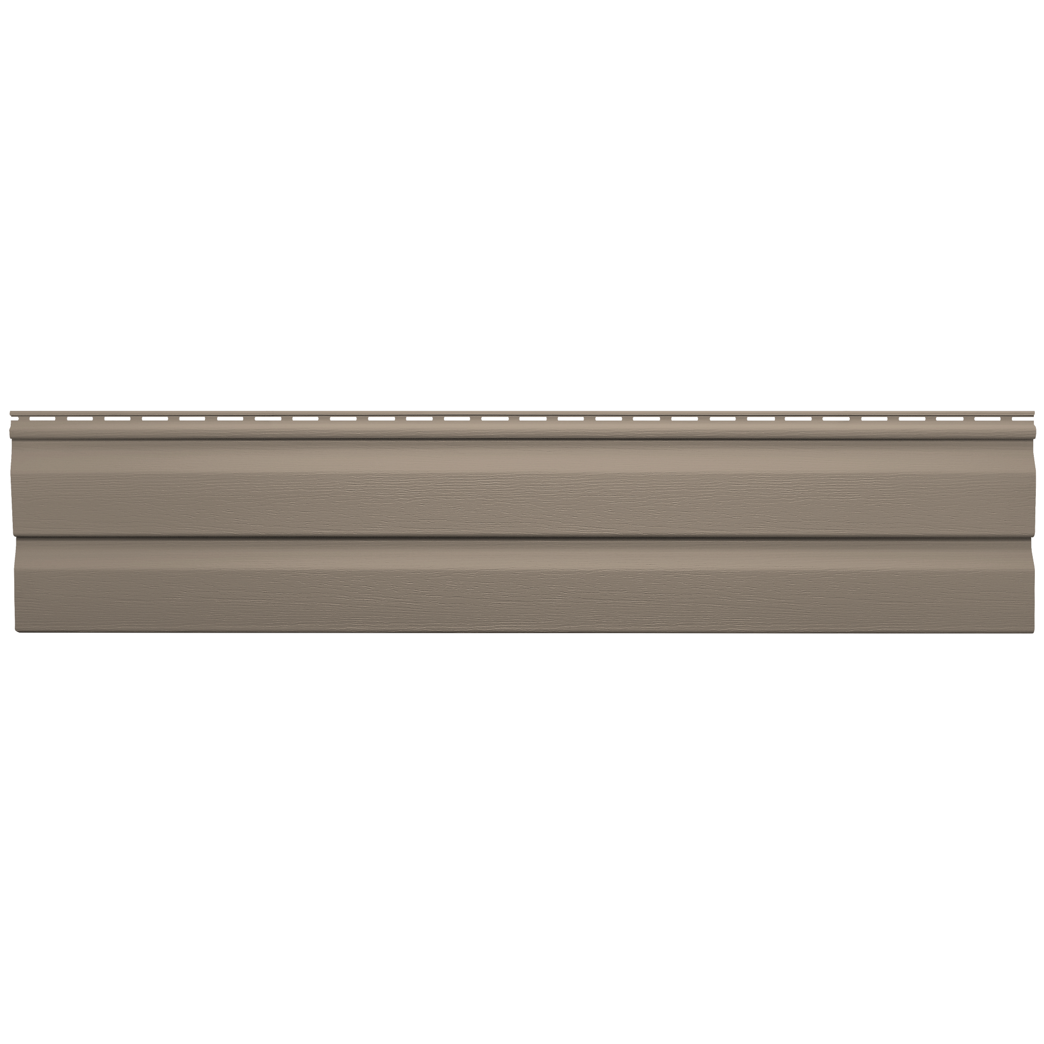 Oregon Pride Vinyl  Double 4.5" Double Dutchlap, Brownstone