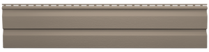 Oregon Pride Vinyl  Double 4.5" Double Dutchlap, Brownstone