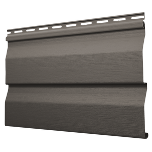 4-1/2" Double Dutchlap Vinyl Siding, Rockaway Grey