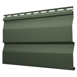 4-1/2" Double Dutchlap Vinyl Siding, Muskoka Green