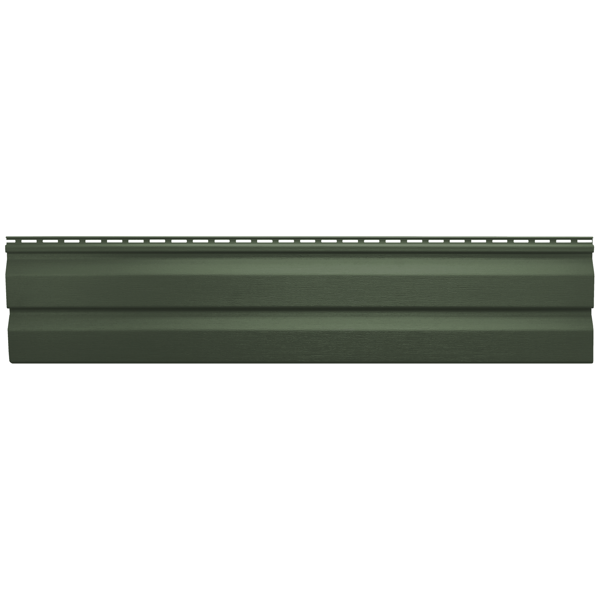 4-1/2" Double Dutchlap Vinyl Siding, Muskoka Green