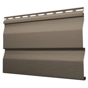 4-1/2" Double Dutchlap Vinyl Siding, Timberbark