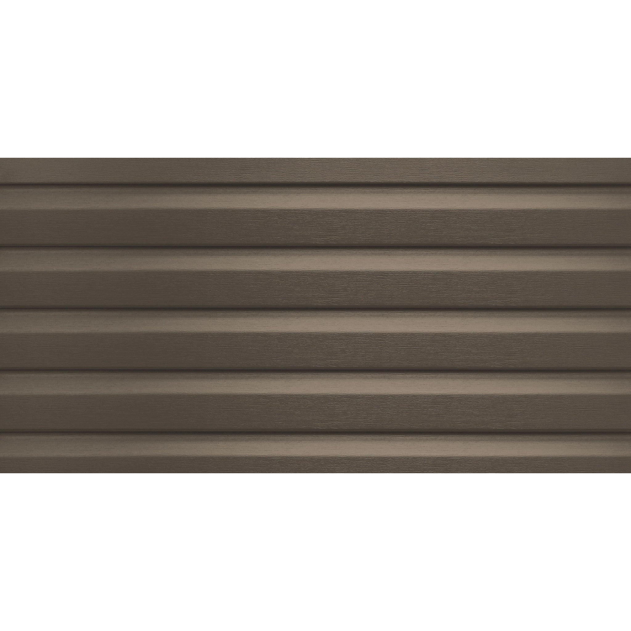 4-1/2" Double Dutchlap Vinyl Siding, Timberbark