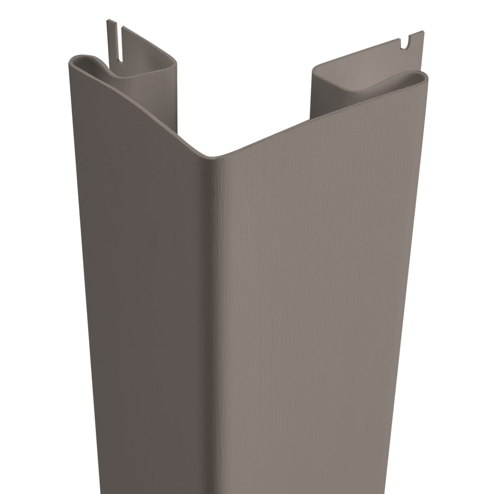 3" x 10' Sentry Outside Corner (3" x 3/4"), Brownstone