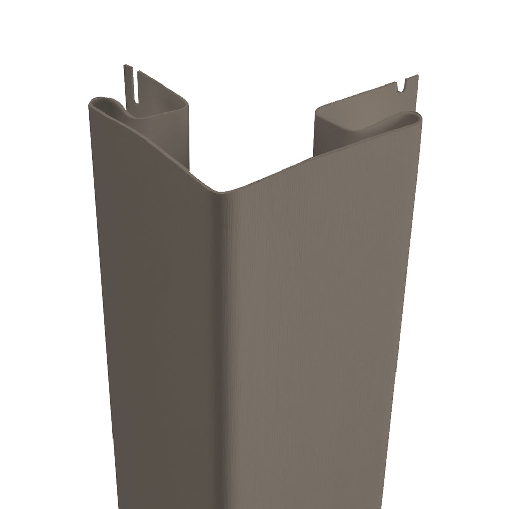 3" x 10' Sentry Outside Corner (3" x 3/4"), Timberbark