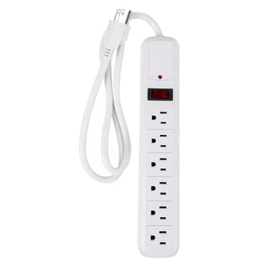 6-Outlet Surge Protect Power Bar