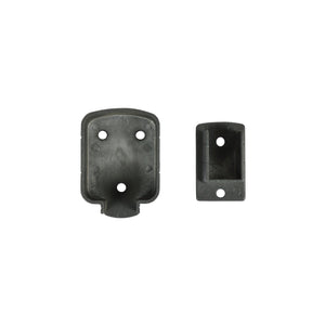Regal Top & Bottom Post Bracket, Titanium Slate
