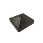 6"x6" Eazy-Cap™ Pyramid Post Caps, Black