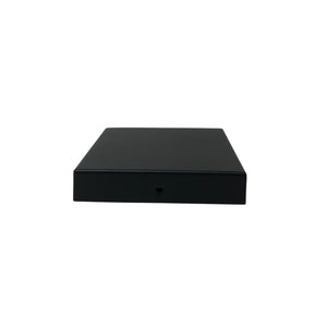 6"x6" Eazy-Cap ™ Low Profile Post Cap, Black